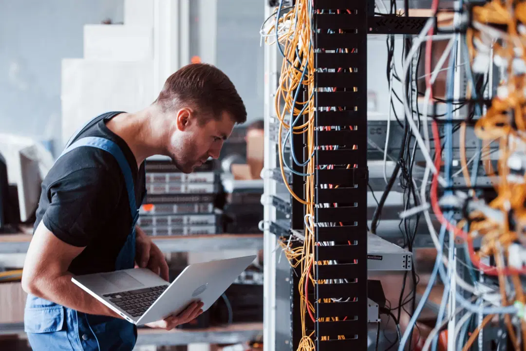 ReluTech Two Men in Data Center