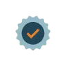Verified check icon